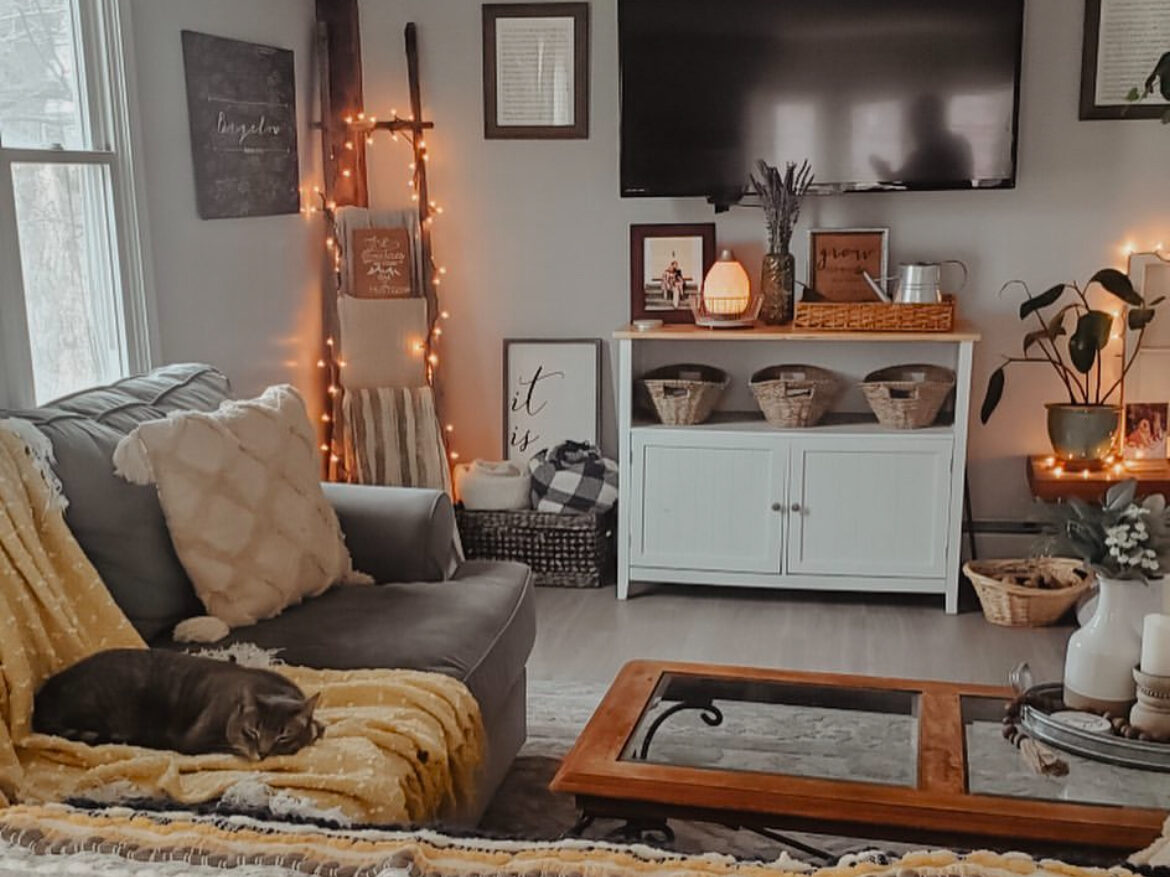 living room progress picture