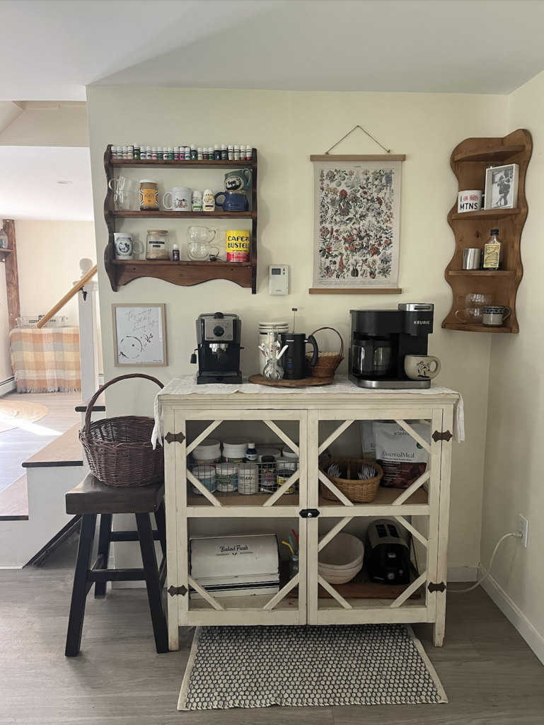 shelf from a barn sale found while thrifting