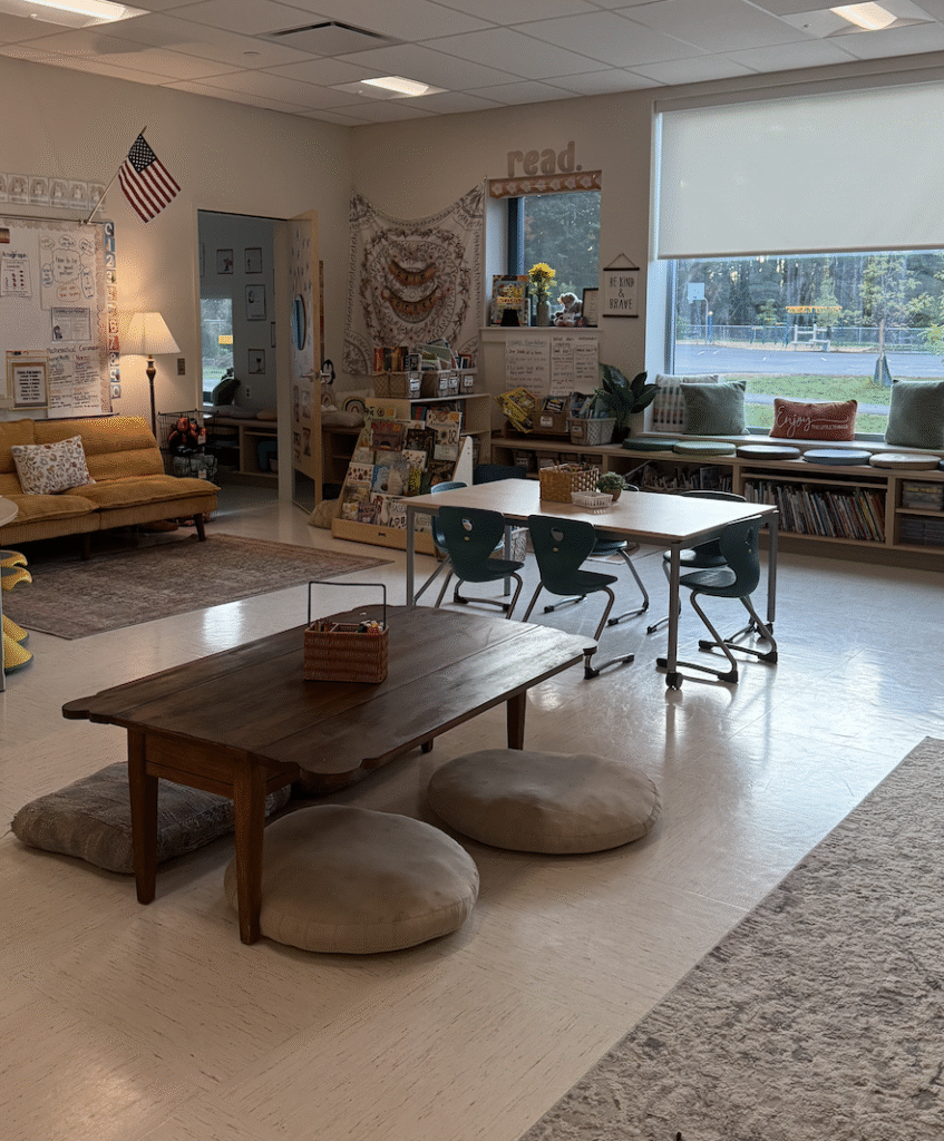 empty classroom due to burnout